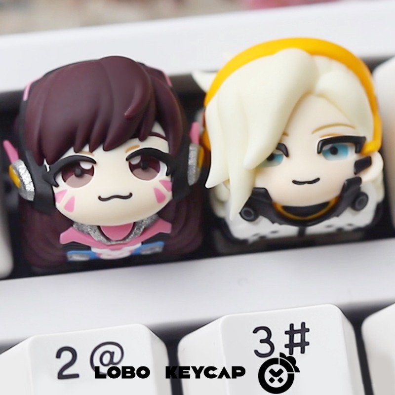 OW Kiriko & D.Va Resin Artisan - огляд і ціна Gaming Accessories Aesthetic
