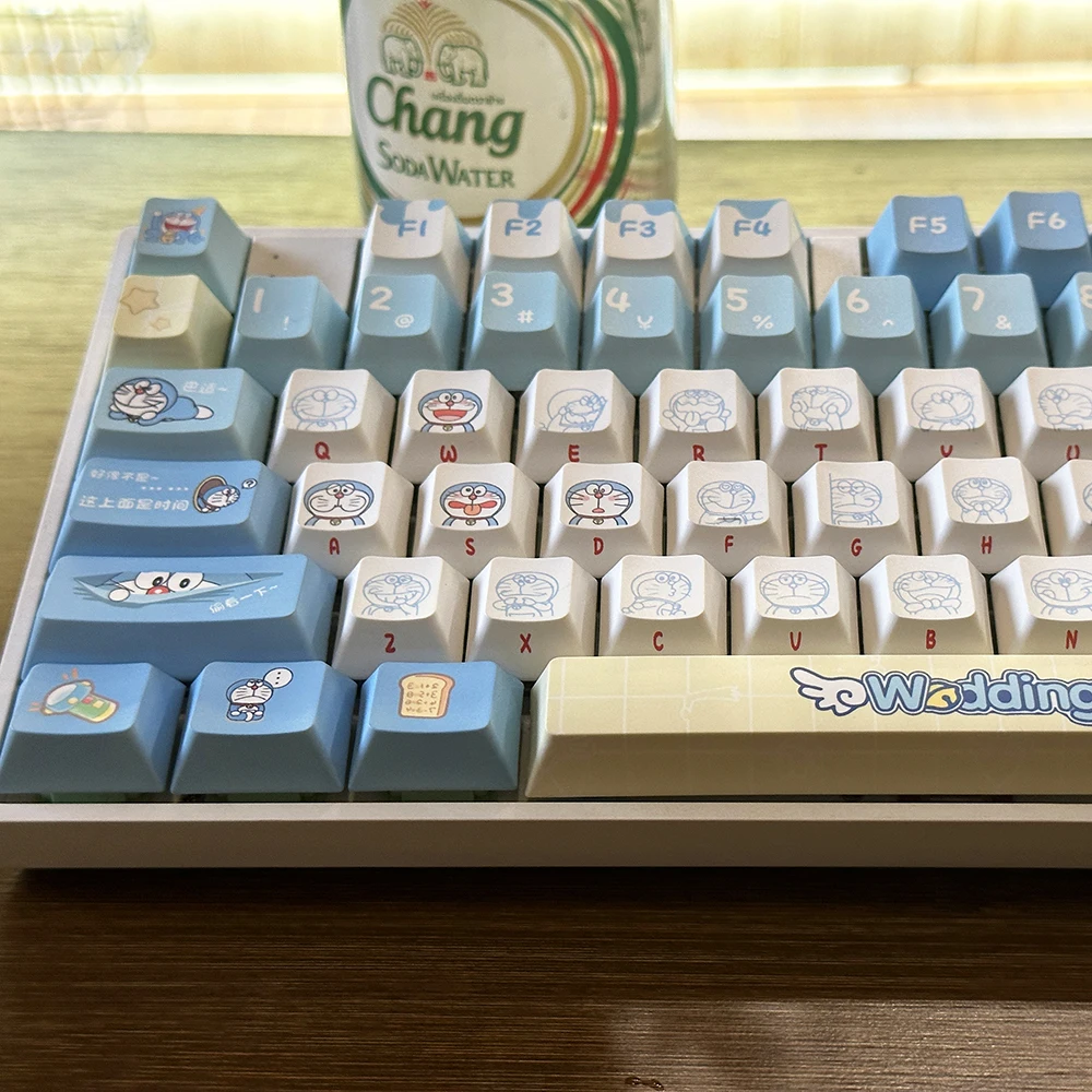 Original Doraemon Keycaps 120  - огляд і ціна Gaming Accessories Aesthetic