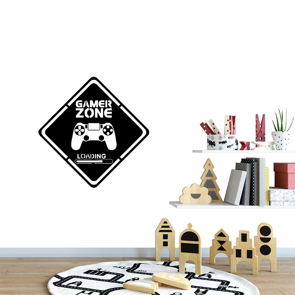 1pc Gamer Wall Art Decal For K - огляд і ціна Gaming Accessories For Room